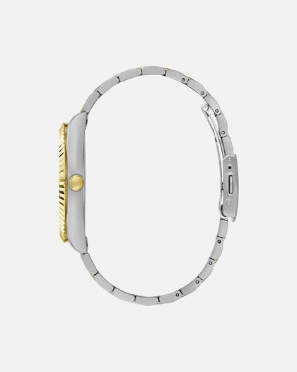 Guess Mainline Connoisseur Watch Silver/Gold/Green