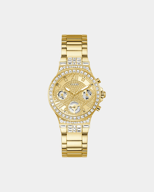 Guess Women's Moonlight Watch Gold