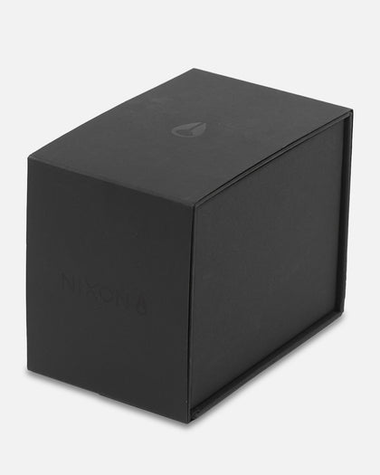 Nixon Sentry Stainless Steel Silver/Cranberry