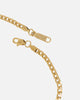 NXS 4.3mm Smooth Cut Cuban Chain Gold