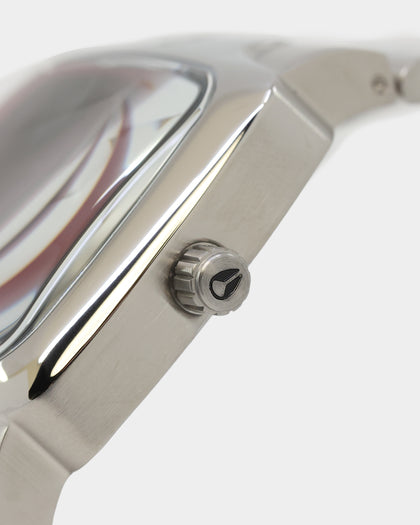 Nixon The Player Watch Silver/Red