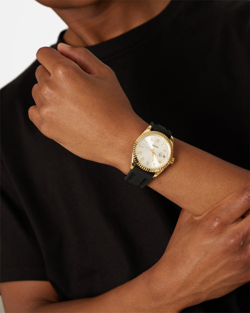 Saint Morta Felix Silica Watch Gold/Black