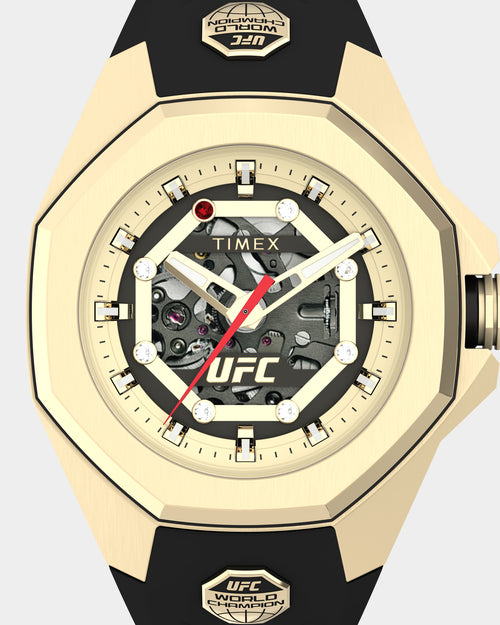 UFC Watches UFC Pro 45mm World Champion Edition Watch Gold/Black