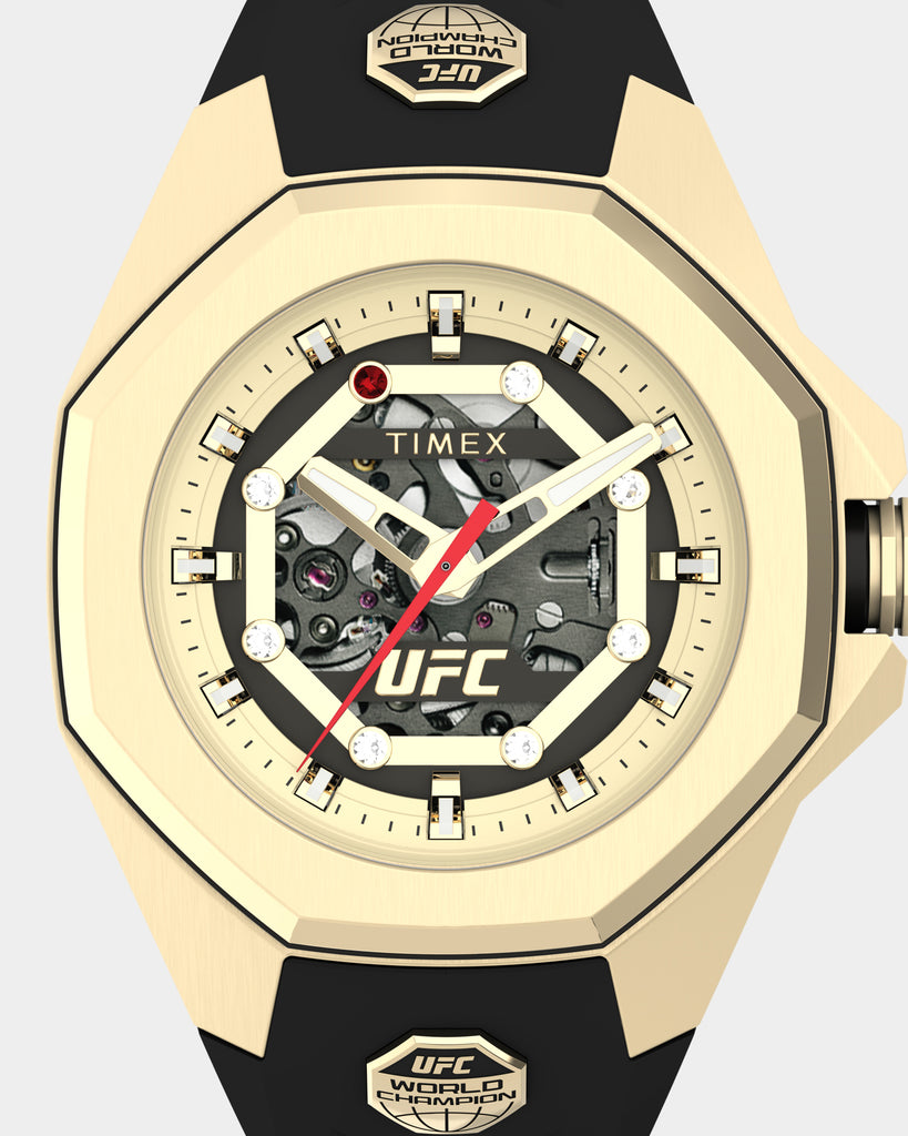 UFC Watches UFC Pro 45mm World Champion Edition Watch Gold/Black ...
