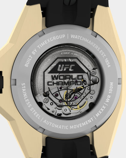 UFC Watches UFC Pro 45mm World Champion Edition Watch Gold/Black