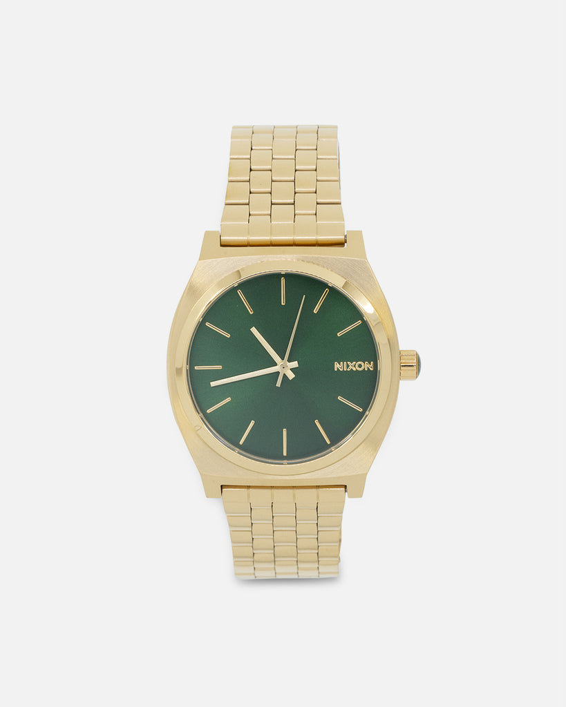 HOT Nixon Time Teller Gold Nixon Watch Gold Green Nixon Time