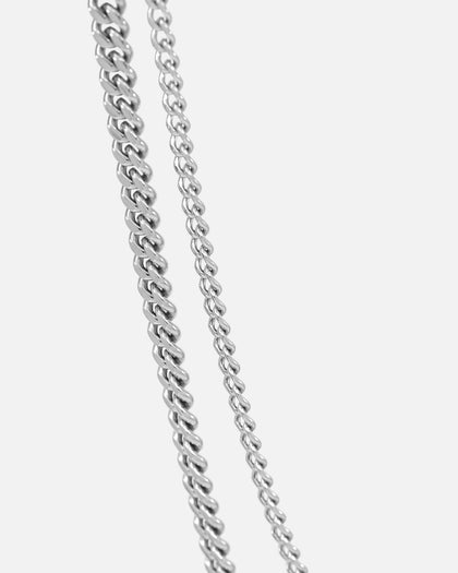 NXS Duo Cuban Set White Gold