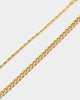 NXS Cuban Rope Bracelet Set Gold