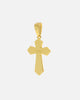 NXS Iced Sanctity Cross Pendant Iced Gold