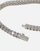 NXS Iced Baguette Bracelet Iced White Gold