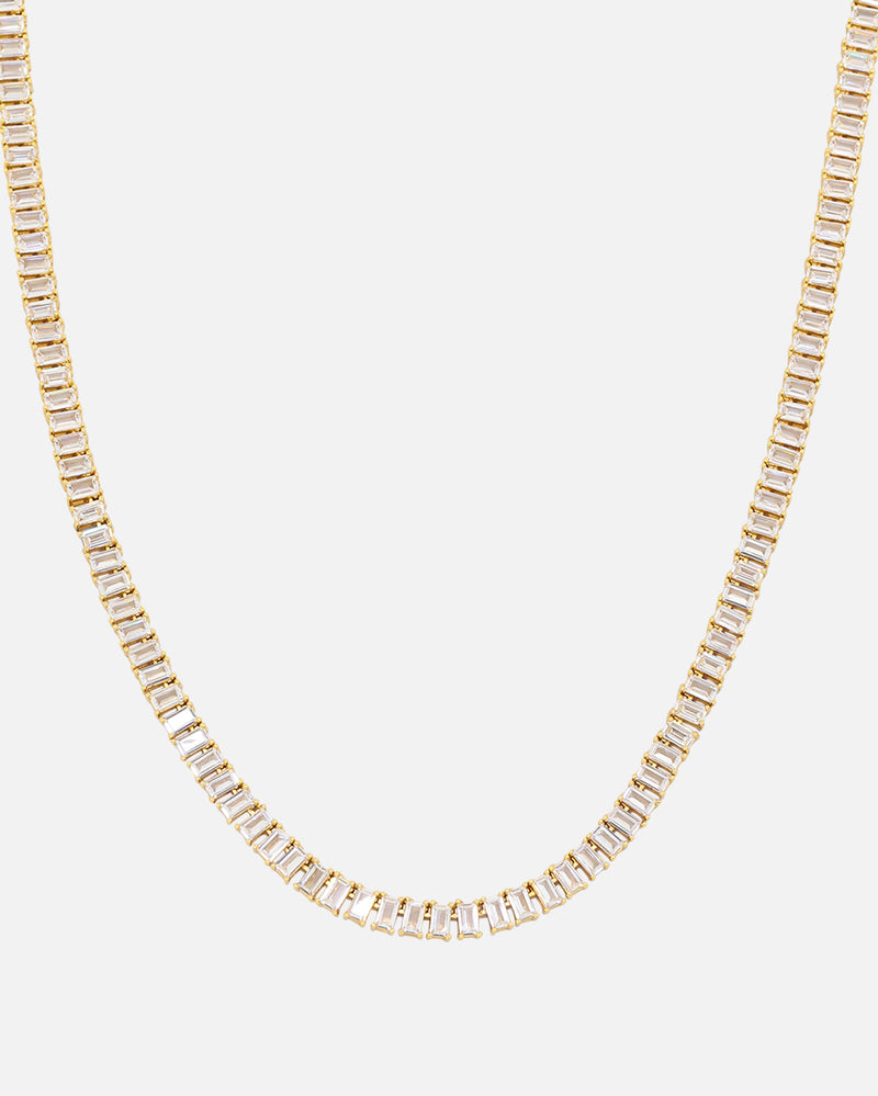 NXS Iced Baguette Chain Iced Gold
