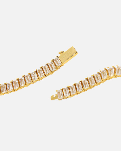NXS Iced Baguette Chain Iced Gold