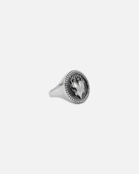 NXS Burning Heart Ring White Gold