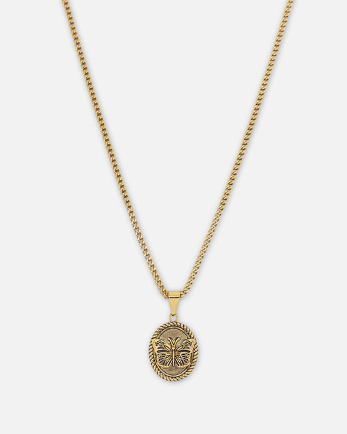 NXS Butterfly Effect Necklace Gold