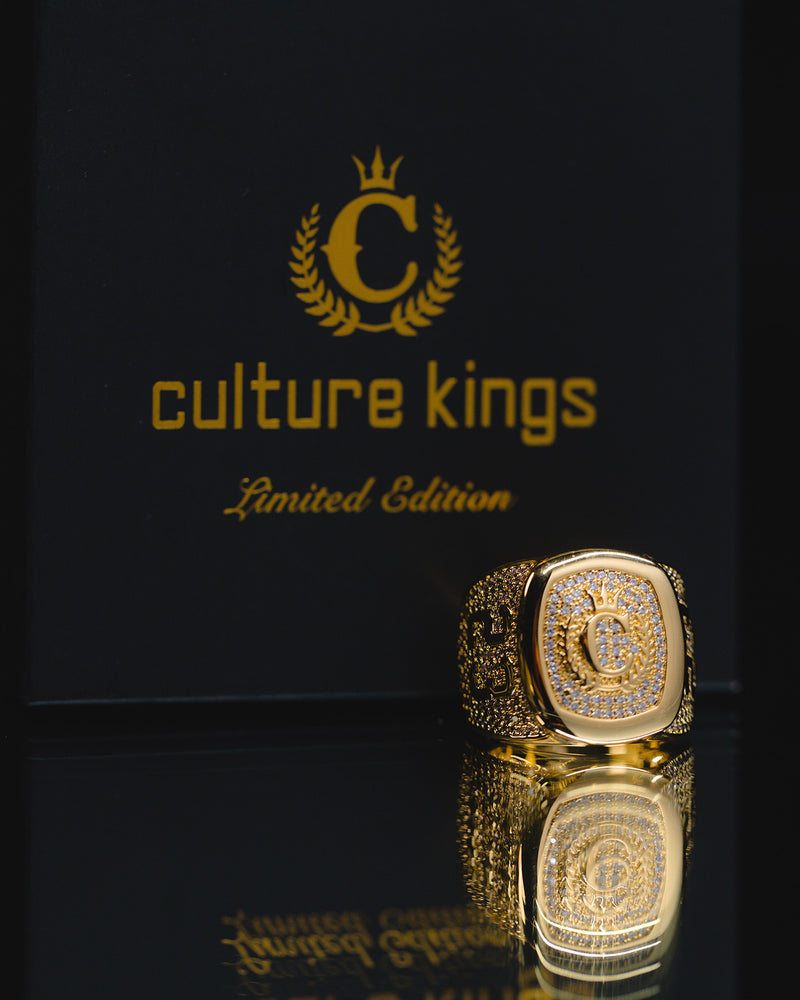 Culture Kings '23 Championship Ring Iced Gold