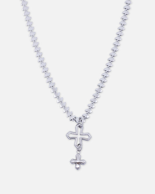 Saint Morta Amalgam Blade Necklace Stainless Steel