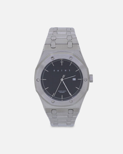 Saint Morta Hex Premiere Watch Silver/Black