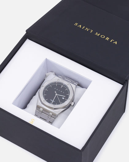 Saint Morta Hex Premiere Watch Silver/Black