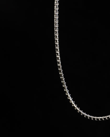 House Of Auric Rounded Box Chain Sterling Silver