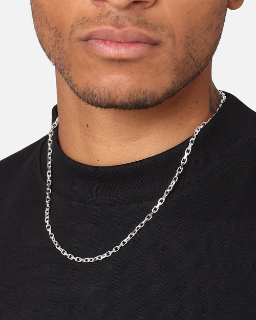 House Of Auric 3.5mm Straight Cut Cable Chain Silver