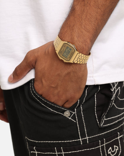 Casio A158WETG-9A Gold