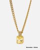 NXS Birthstone Pendant Iced Multi