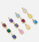 NXS Birthstone Pendant Iced Multi