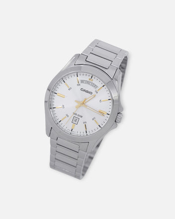 Casio MTP-1370D-7A2VDF Watch Silver/Gold | Culture Kings