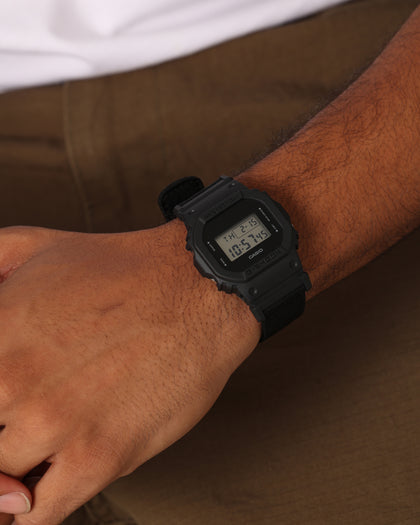 G-Shock DW-5600BCE-1DR Utility Black Cordura Watch Black