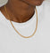 NXS 4.3mm Smooth Cut Cuban Chain Gold