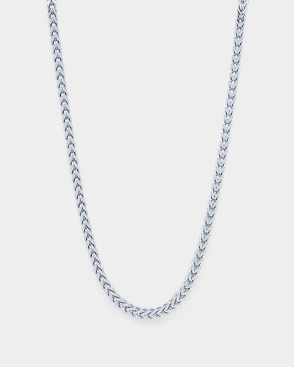 Saint Morta 2.5mm Franco Chain White Gold