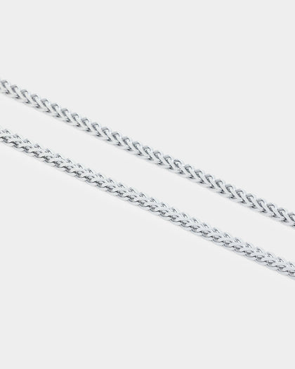 Saint Morta 2.5mm Franco Chain White Gold
