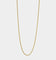 Saint Morta 2mm Rope Chain Gold