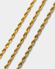 Saint Morta 2mm Rope Chain Gold