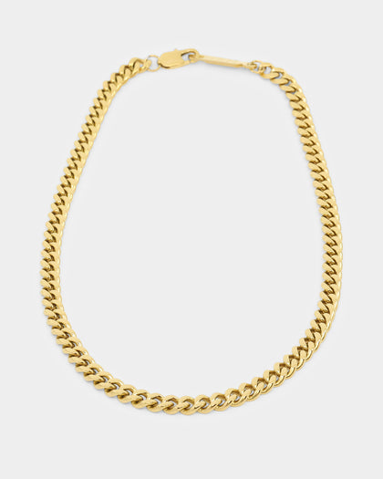 Saint Morta 7mm Cuban Chain Gold