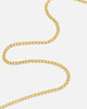 Saint Morta 3mm Smooth Cut Cuban Chain Gold