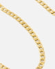 Saint Morta 3mm Smooth Cut Cuban Chain Gold