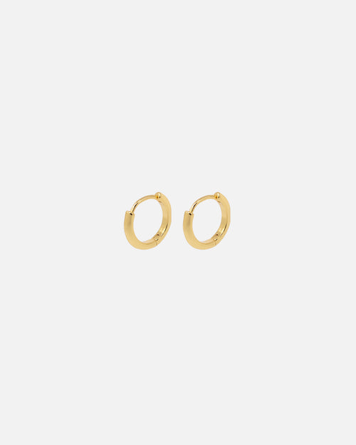 Saint Morta Classic Hoop Earring Gold