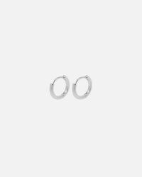 Saint Morta Classic Hoop Earring Silver