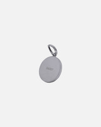Saint Morta Fleur Chip Pendant White Gold