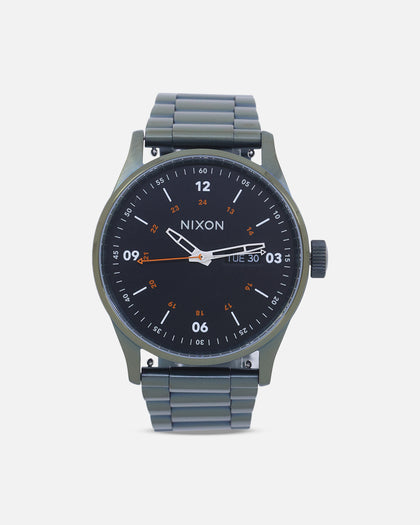 Nixon Sentry Stainless Steel Dark Olive/Black