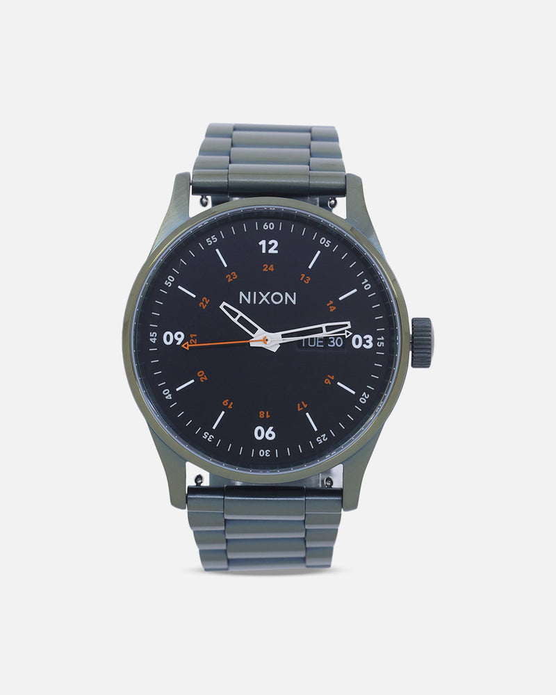 Nixon Sentry Stainless Steel Dark Olive/Black