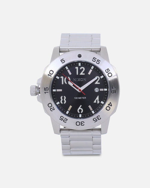 Nixon Smyth 44 Watch Silver/Black
