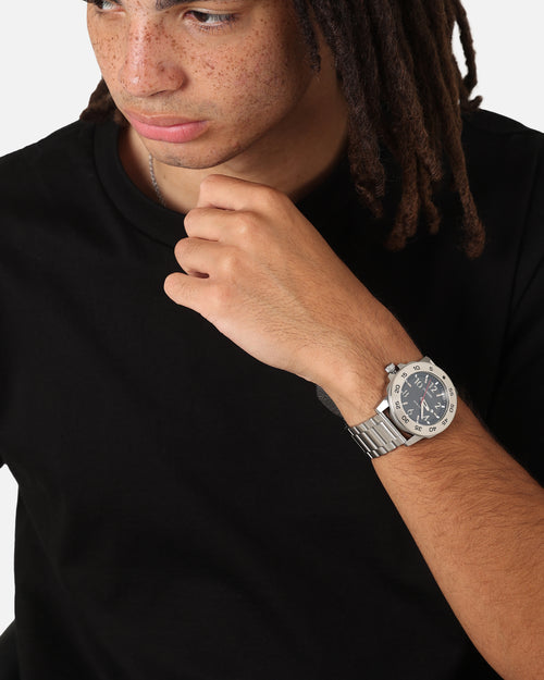 Nixon Smyth 44 Watch Silver/Black