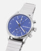 Nixon Station Chrono Watch Silver/Indigo