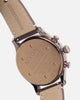 Nixon Station Chrono Leather Watch Chocolate/ Cappuccino Brown