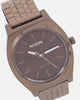 Nixon Time Teller Solar Watch Chocolate/Cappuccino