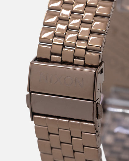 Nixon Time Teller Solar Watch Chocolate/Cappuccino