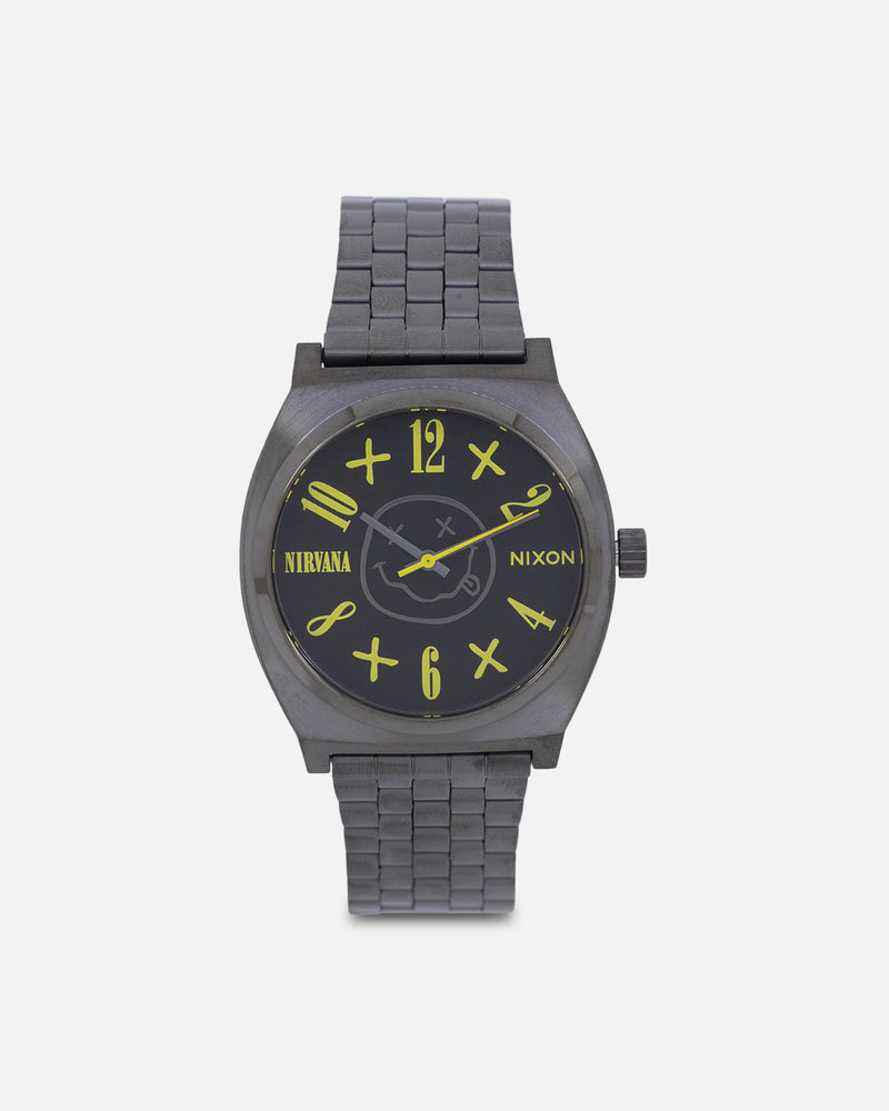 Nixon X Nirvana Time Teller Watch Black Nirvana