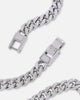 Guess Mainline Link City 21" Diamond Cut 6mm Chain Silver